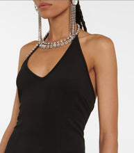 Load image into Gallery viewer, Crystal Embellished Mini Dress