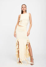 Load image into Gallery viewer, Rendevouz Skirt &amp; Top Set Canary Yellow