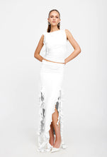 Load image into Gallery viewer, Rendevouz Skirt &amp; Top Set White