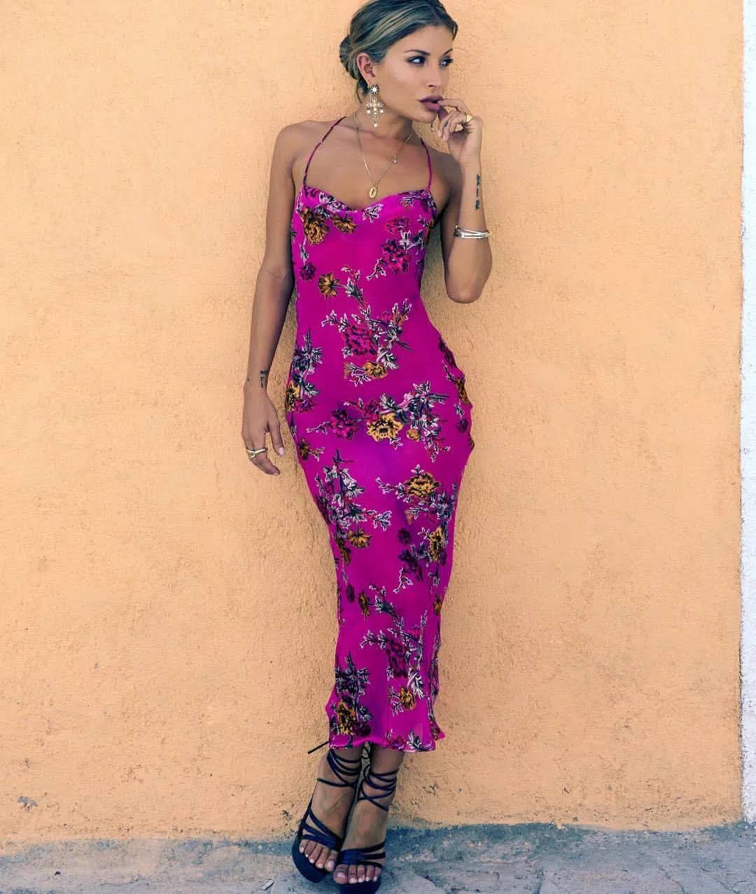 Rat Boa Kiki Dress - Main Image