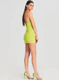 Retrofete Mich Dress Lime