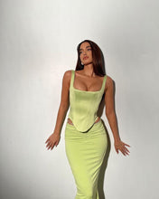 Load image into Gallery viewer, House of CB Maylene Skirt  &amp; Rafa Corset Medium Lime